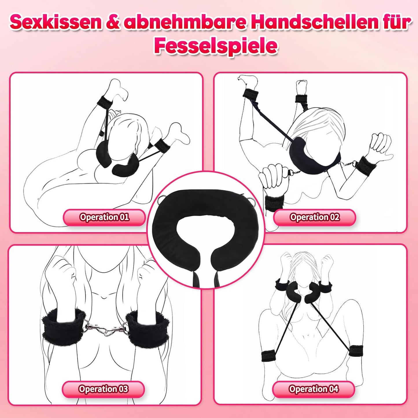 Liebesschaukel für Paare, extra gepolstert, 360kg belastbar