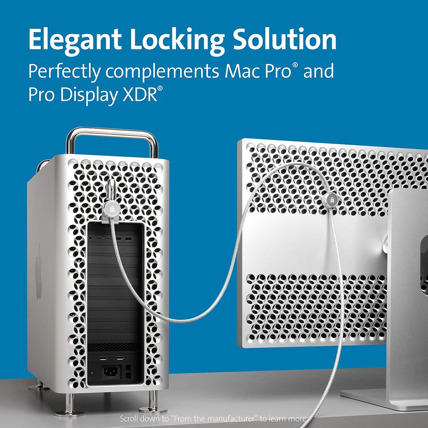 Mac Pro & Pro DisplayXDR Locking Kit, Sicherheit