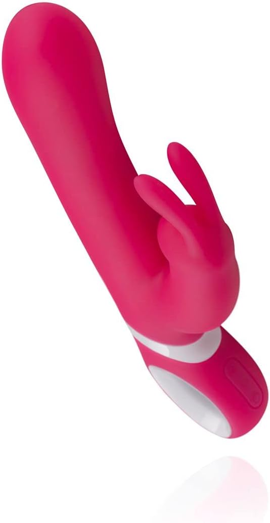 Rabbit Vibrator mit Klitoris-Stimulation, Rosa
