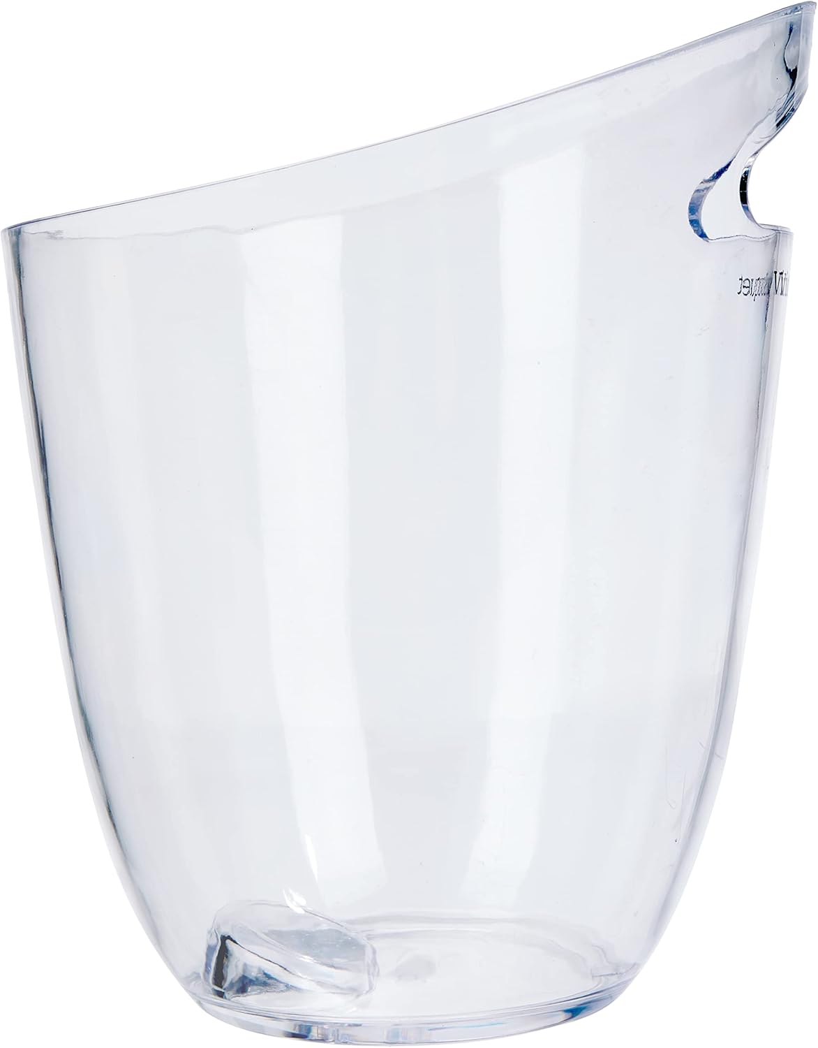 Sektkühler für eine Flasche, 1 Flasche Durchsichtig