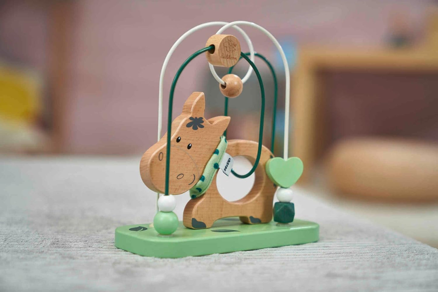 Baby Hipp Motorikschleife mit Eselmotiv