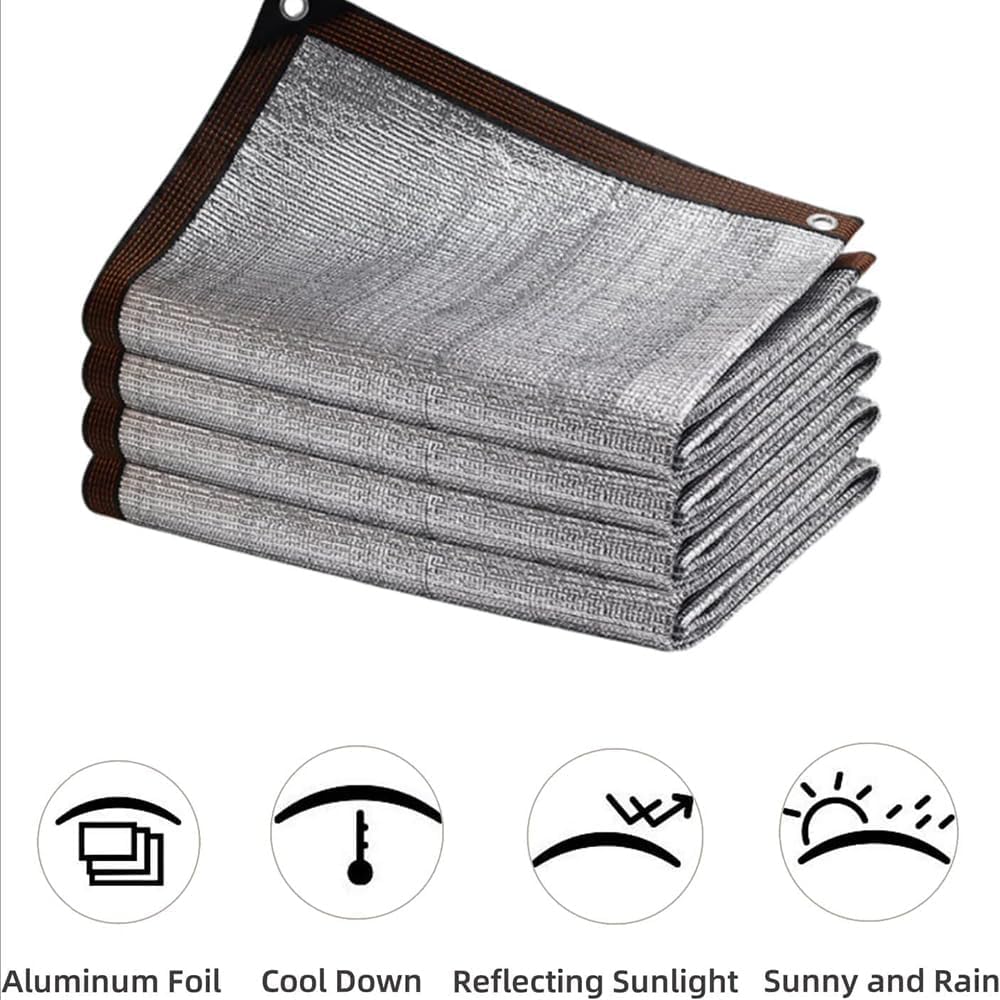 Schattennetz Auto 4x3m, 80% UV-Schutz, mit Ösen, 3x4m