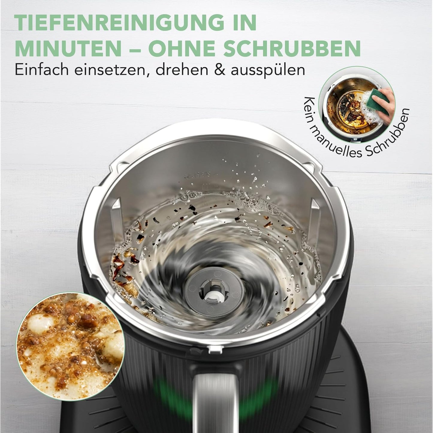 WunderBrush Spin Reinigungsbürste für Thermomix