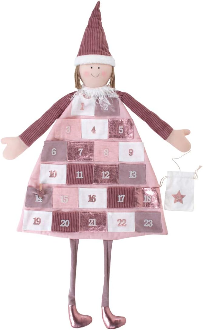 Adventskalender zum Befüllen, Rosé