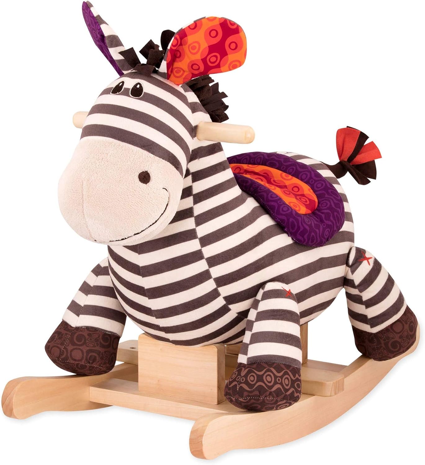 Schaukelpferd Zebra