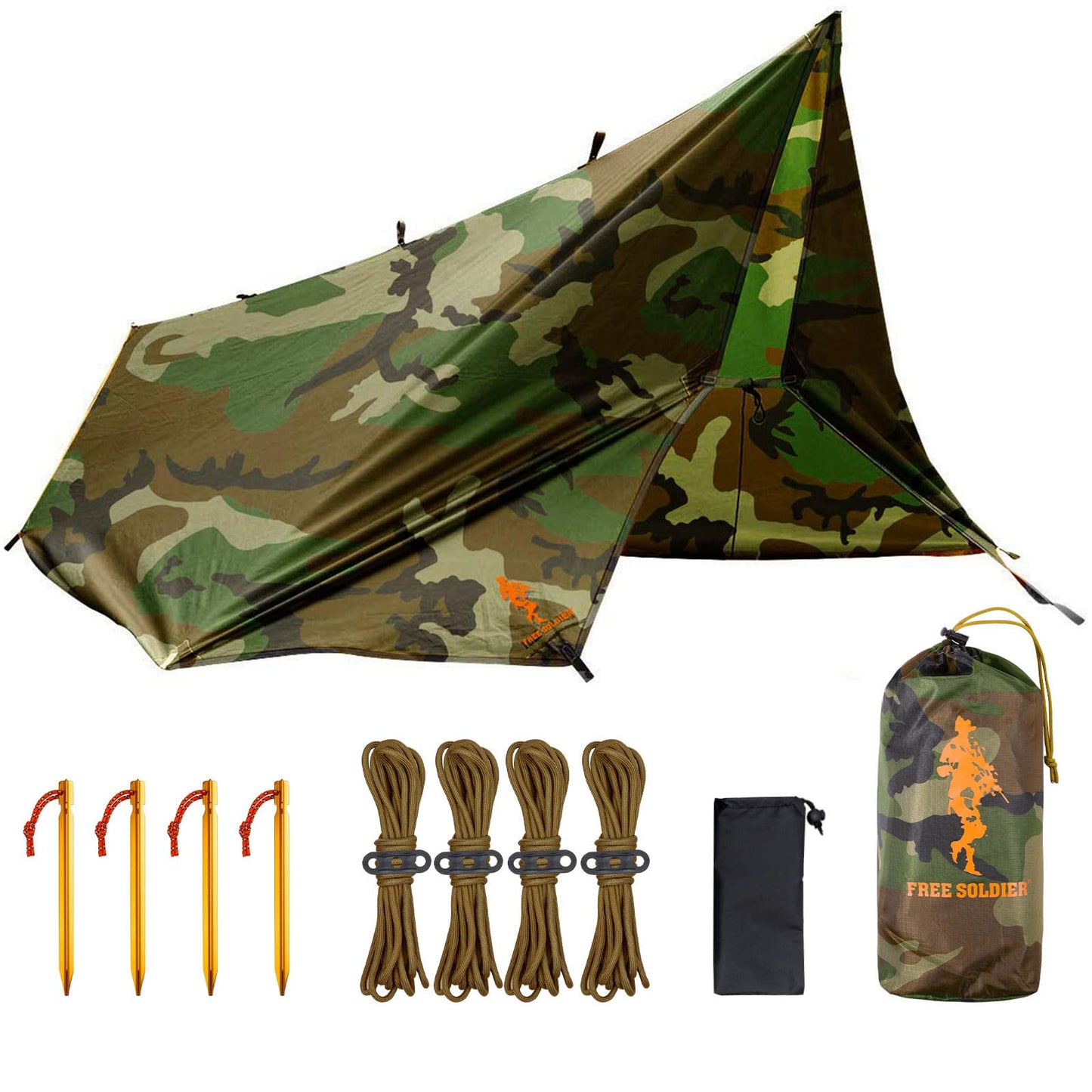 Wasserdichtes Tarp, Camo