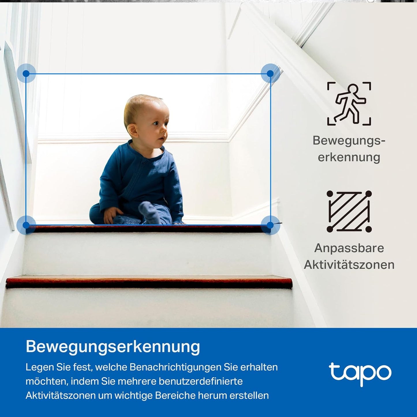 C232 360° KI-WLAN-Überwachungskamera mit 3K 5MP, 5MP Ethernet