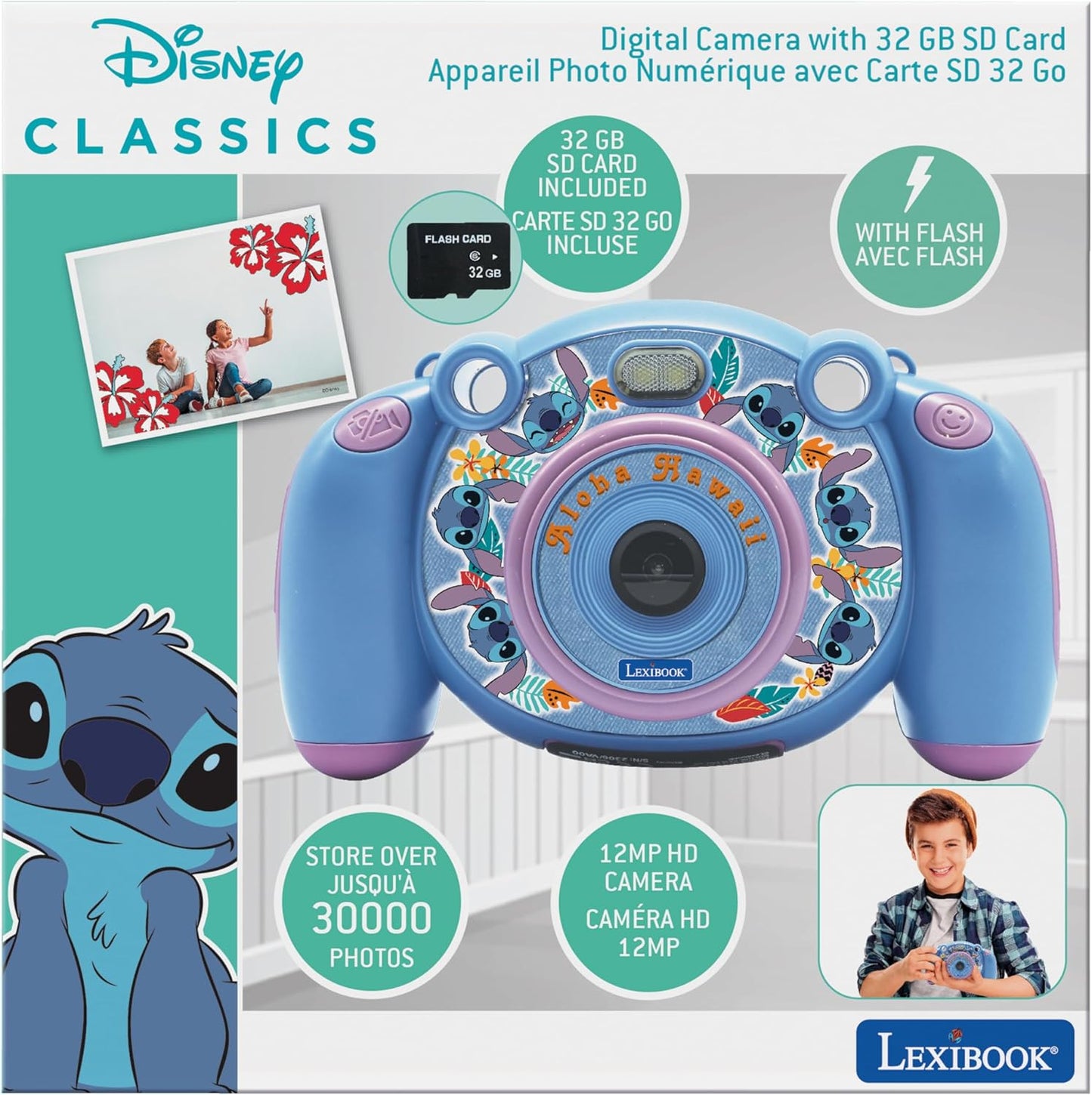 4-in-1-Kinderkamera "Disney Stitch", Disney Stitch