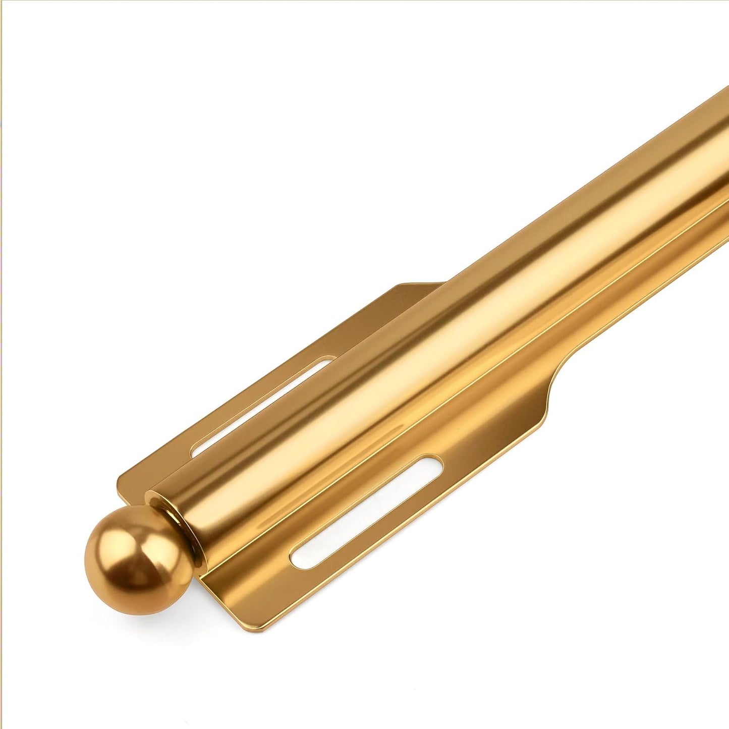 Ausziehbarer Kleiderstangenhalter für Schrank, Gold