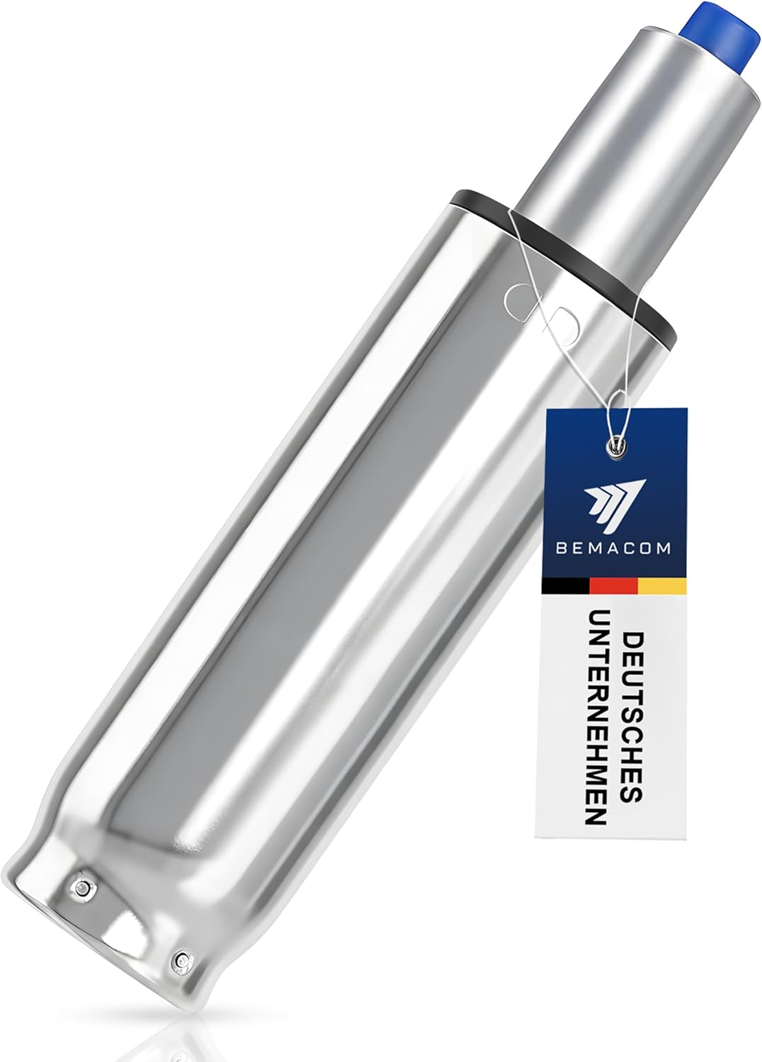 Gasdruckfeder für Bürostuhl, 350 mm Gesamtlänge Chrom