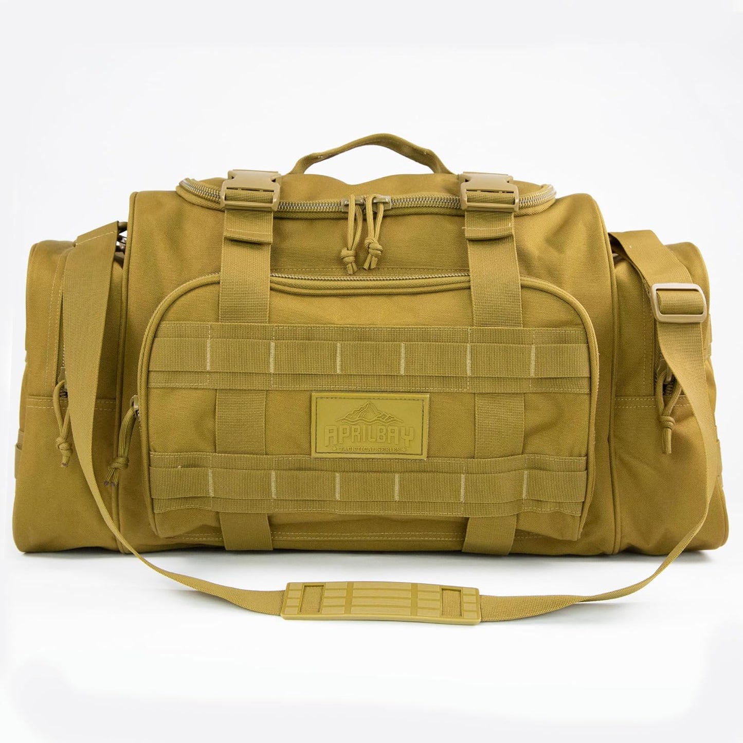 Sporttasche für Fitness und Reisen, 43L Khaki