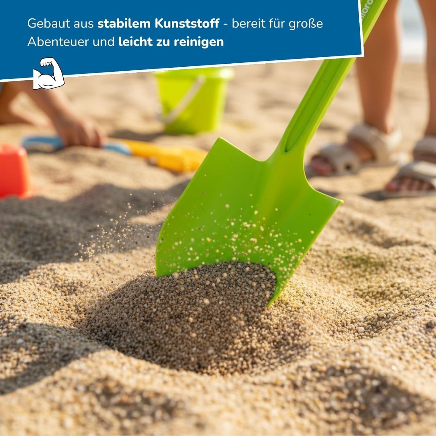 XXL Sandspielzeug-Set für Kinder ab 18 Monaten, Sandspielzeug Set