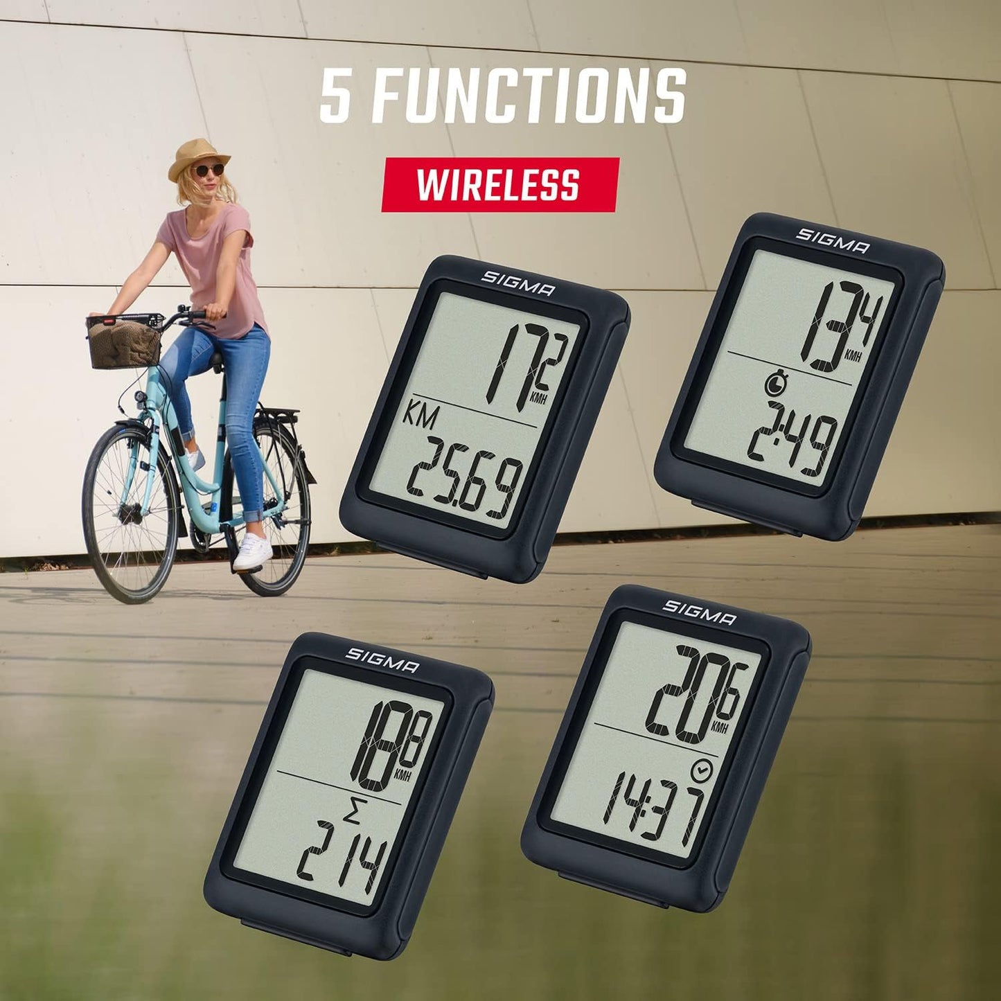 Kabelloser Fahrradcomputer BC 5.0 WL