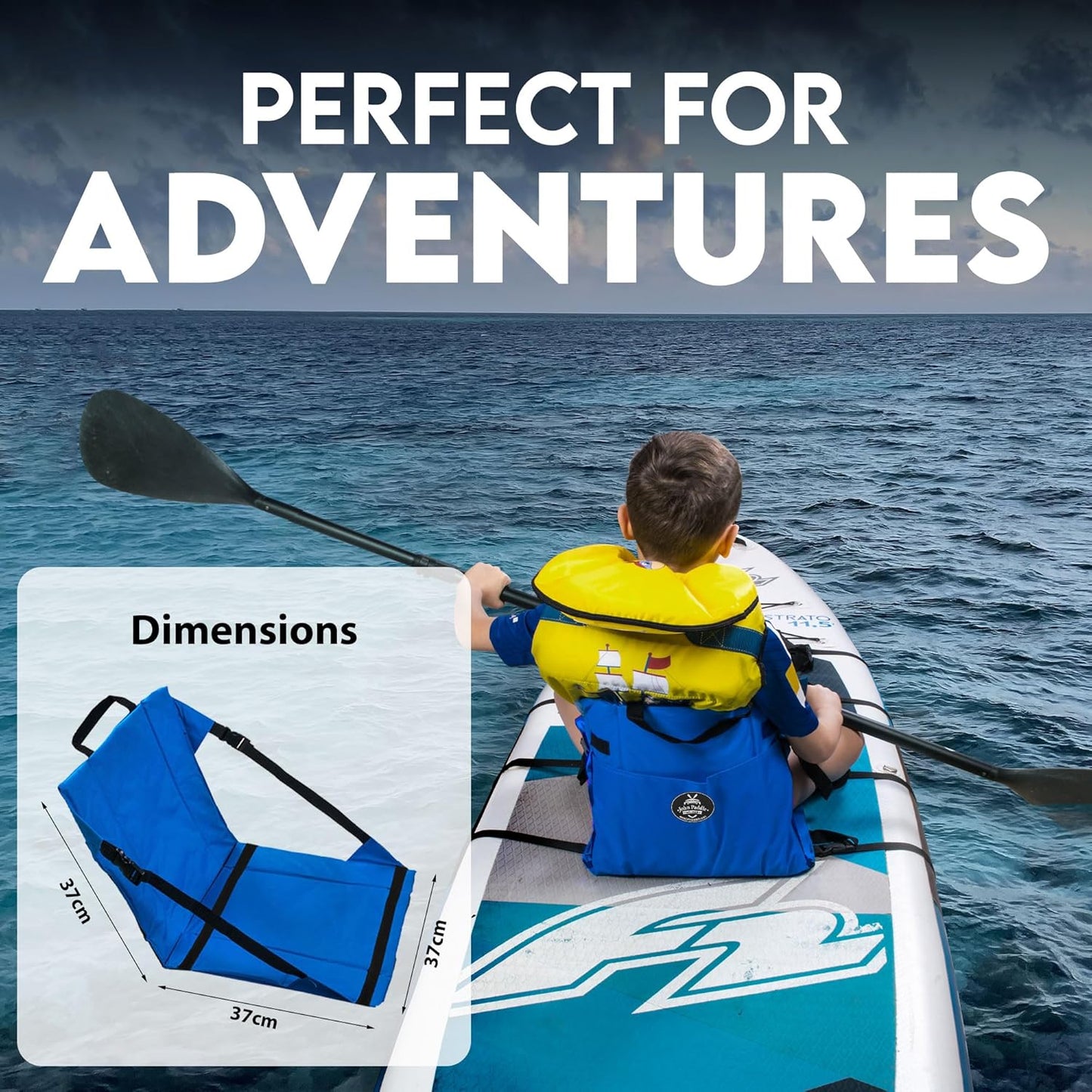 Kayak SUP-Sitz für Stand Up Paddling Board, Blue