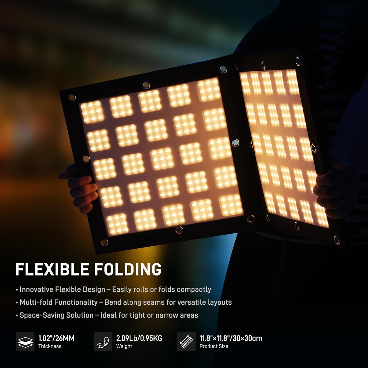 Z100B 100W Bi-Color LED Videolicht, Z100B