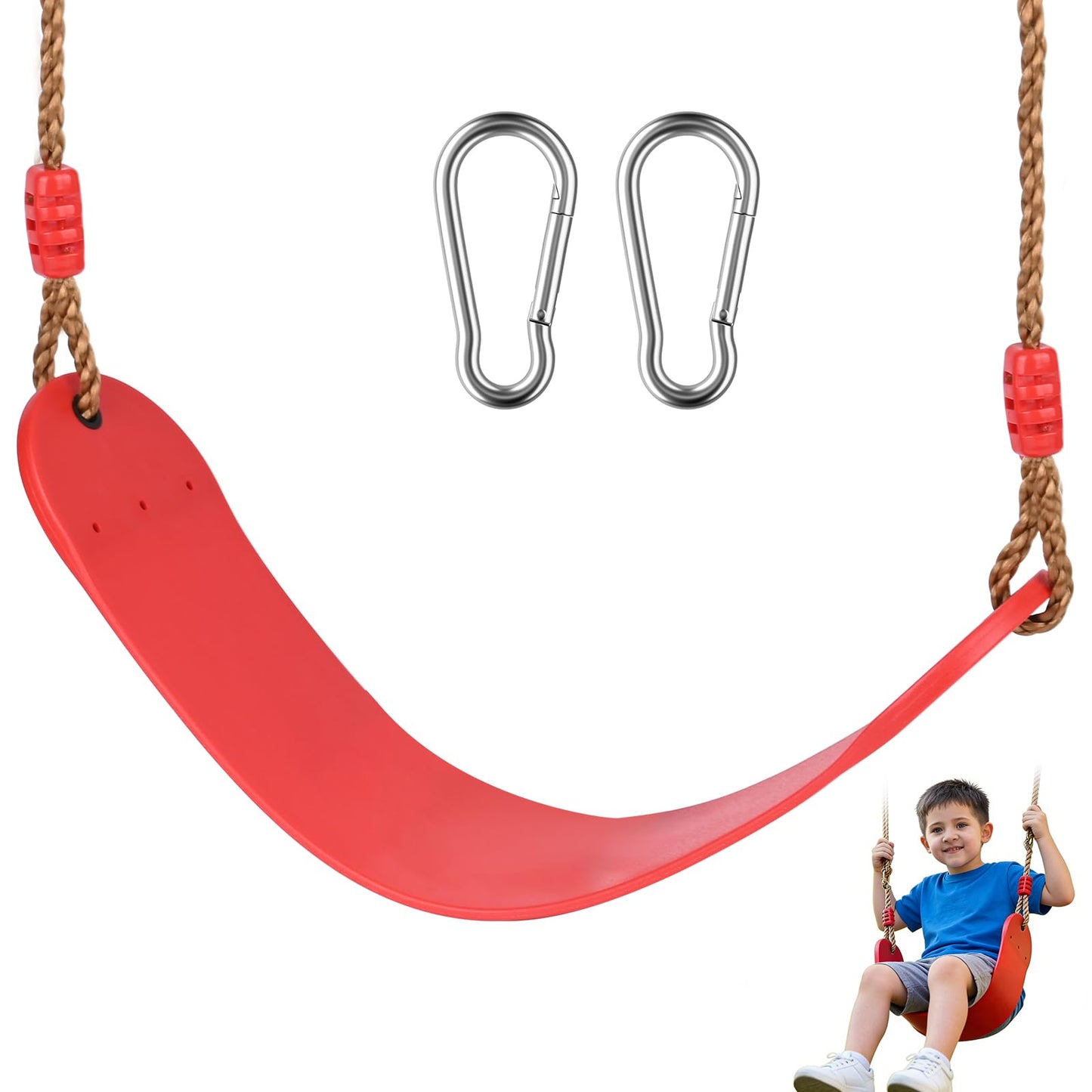 Kinderschaukel Outdoor mit verstellbarem Seil