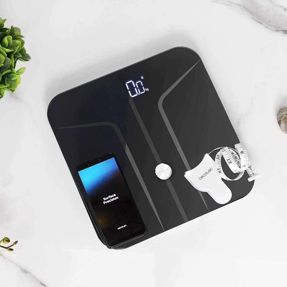 Badezimmerwaage mit Bioimpedanz und Bluetooth
