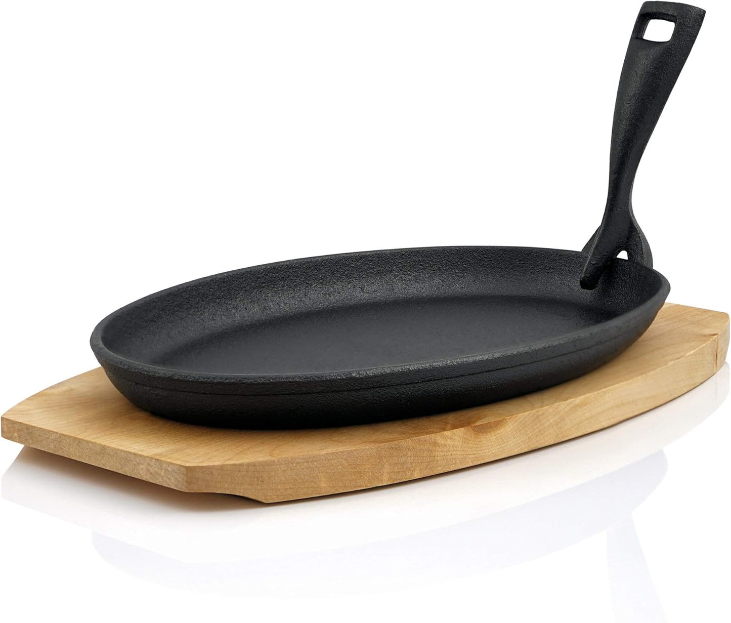 Gusseisen Servierpfännchen-Set, 4 Gusseisen
