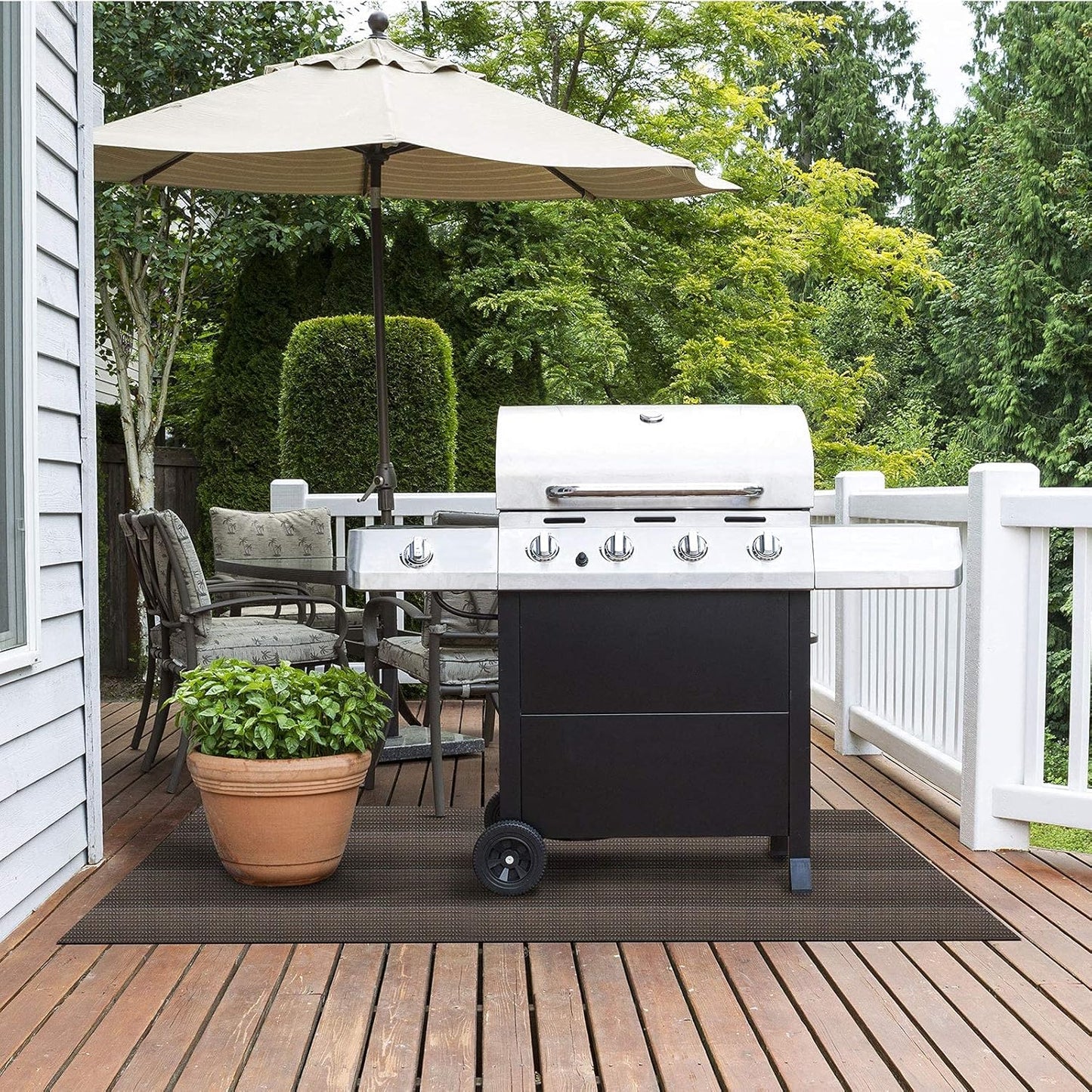 Grillschutzmatte Modena, 180 x 180 cm Modena