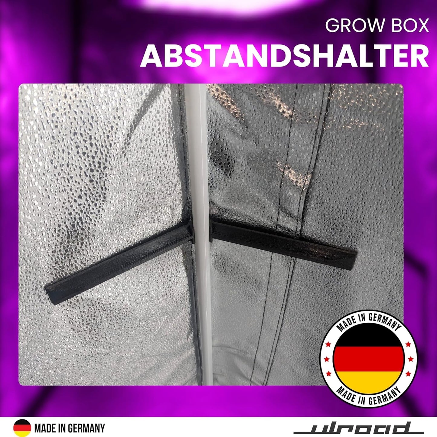 4er-Set Ersatzstangen für Growbox