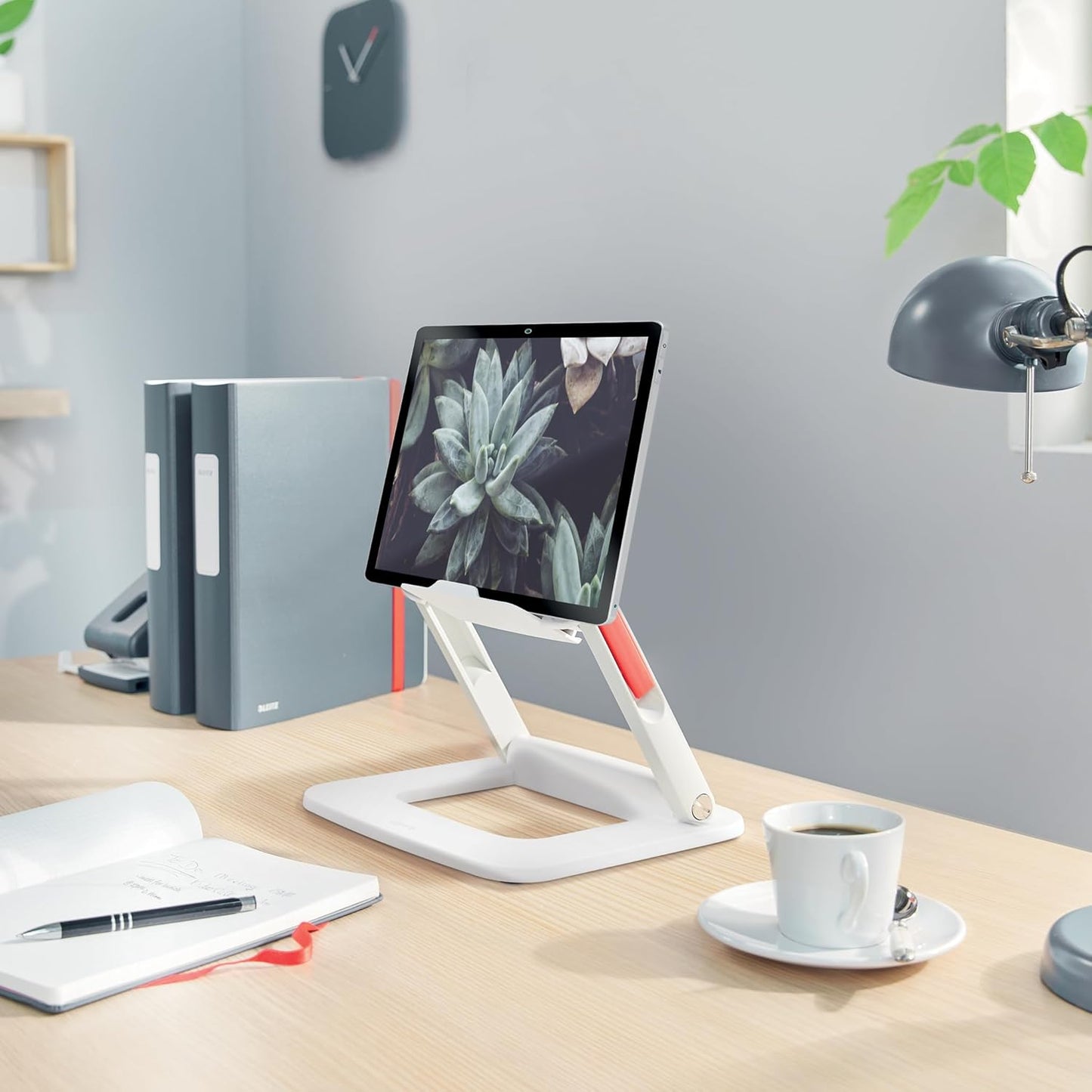 Ergo Multi-Winkel Laptopständer, Multi-Winkel Weiss