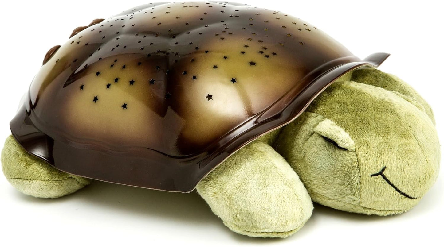 Nachtlicht und Sternenprojektor Schildkröte mit Abschaltautomatik, Grün