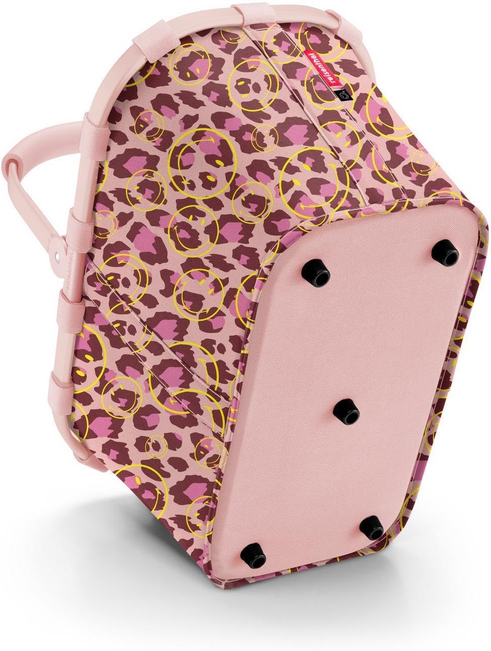 Carrybag Smiley Einkaufskorb mit Innentasche, wasserabweisend, Smiley Leo Blush Single