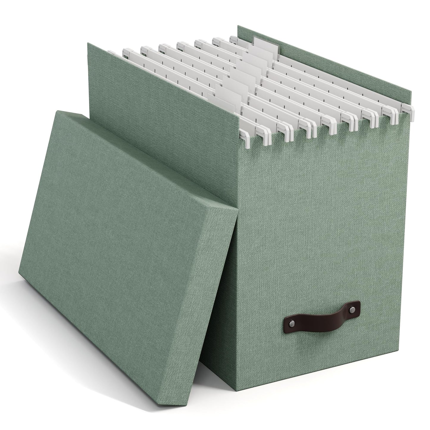 Hängeregisterbox für A4-Dokumente, Soft Teal C16 35 x 18.5 x 27 cm