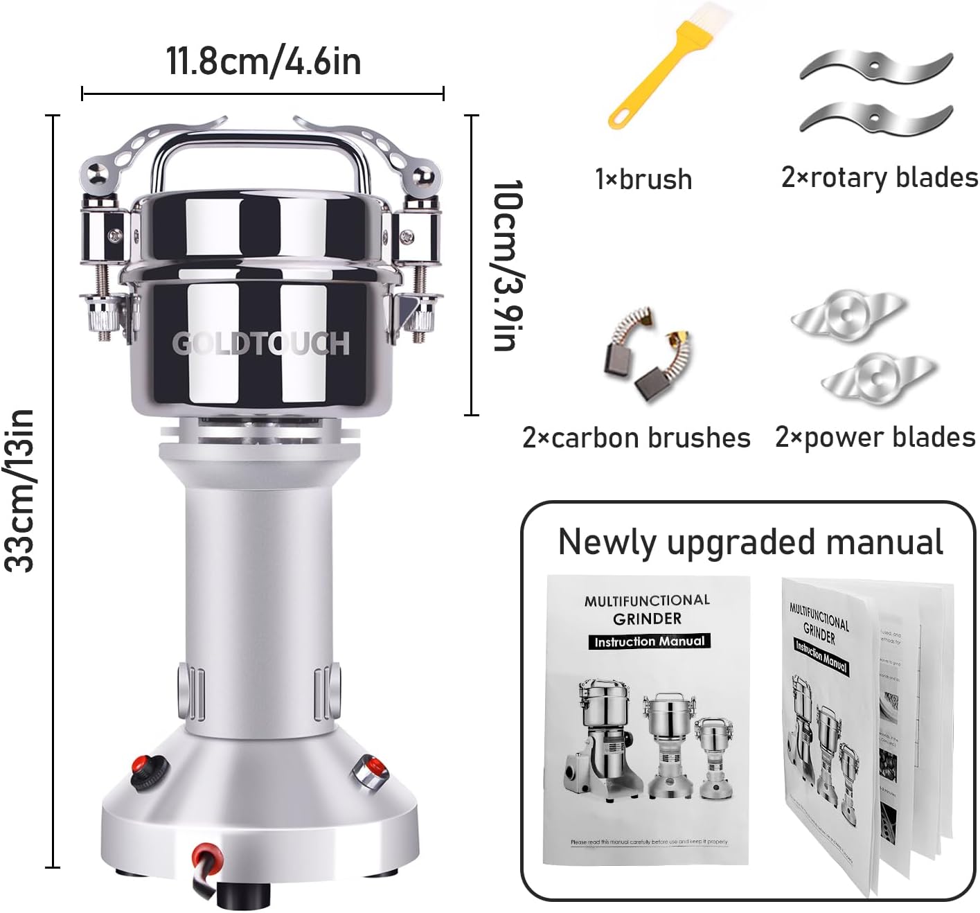 Elektrische Getreidemühle, 150g