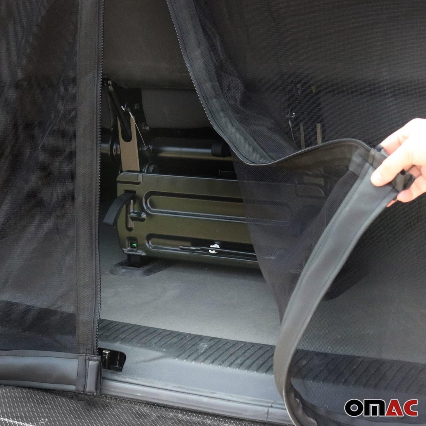 Moskitonetz für Peugeot Expert Traveller 2017-2022, Schwarz / Moskitonetz Hecktür, Expert Traveller 2017-2024