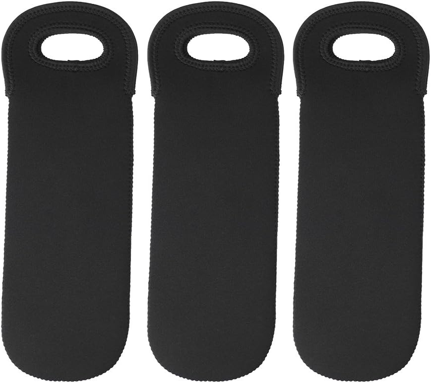 3er-Set Neopren Flaschen-Schutzhüllen