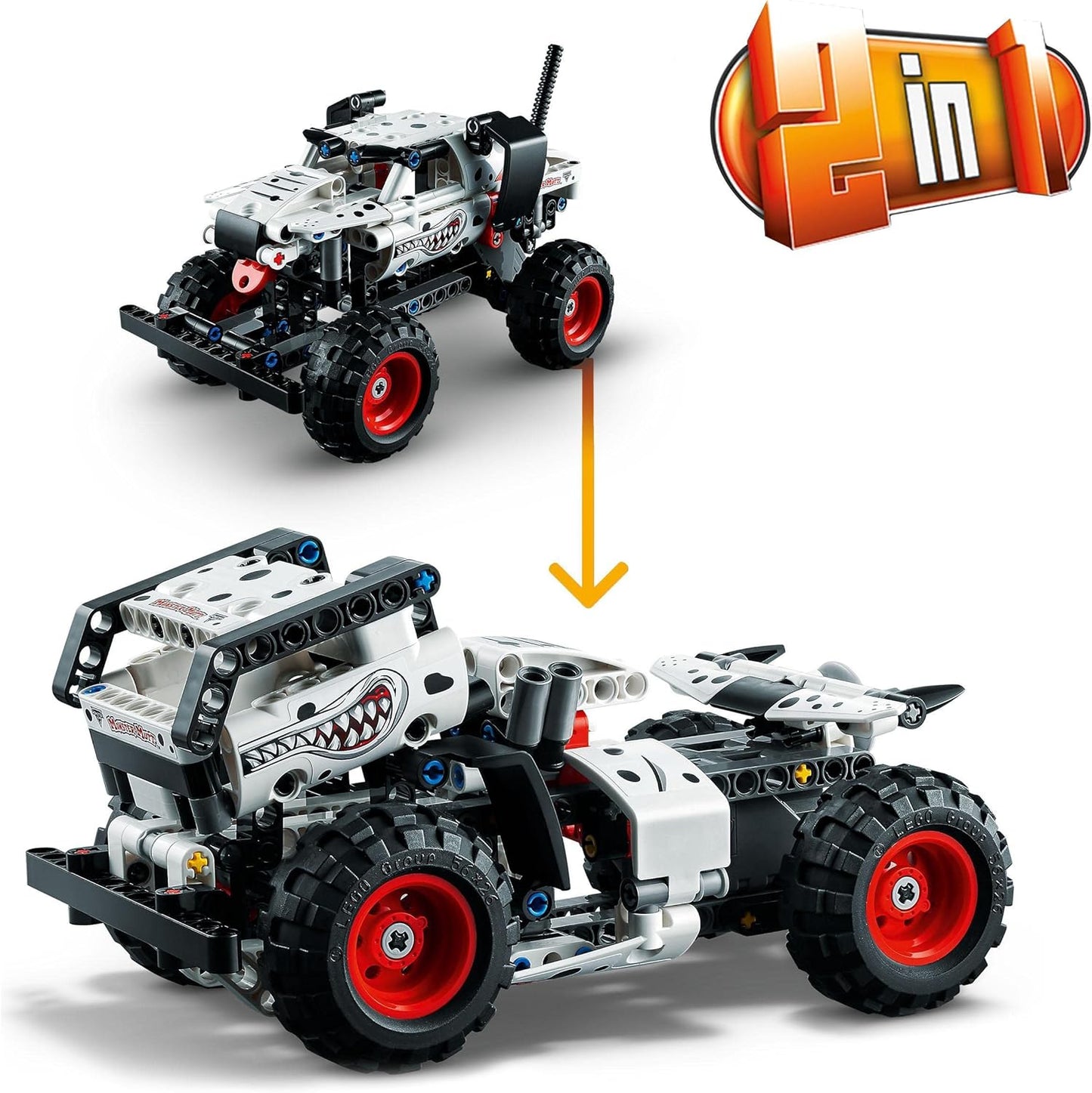 Technic Monster Jam Monster Mutt Dalmatian Truck, Single