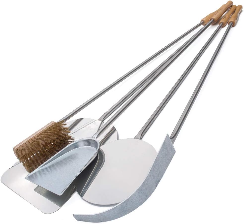 Pizzaschaufel-Set, Stiellänge cm 115