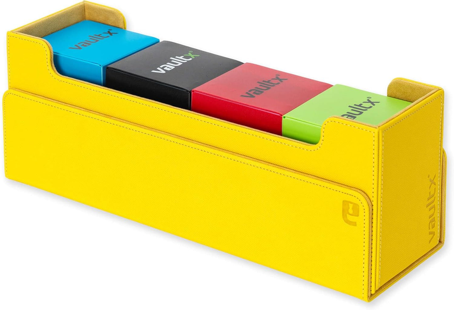 Aufbewahrungsbox für Trading Cards, mit Trennwänden, Yellow