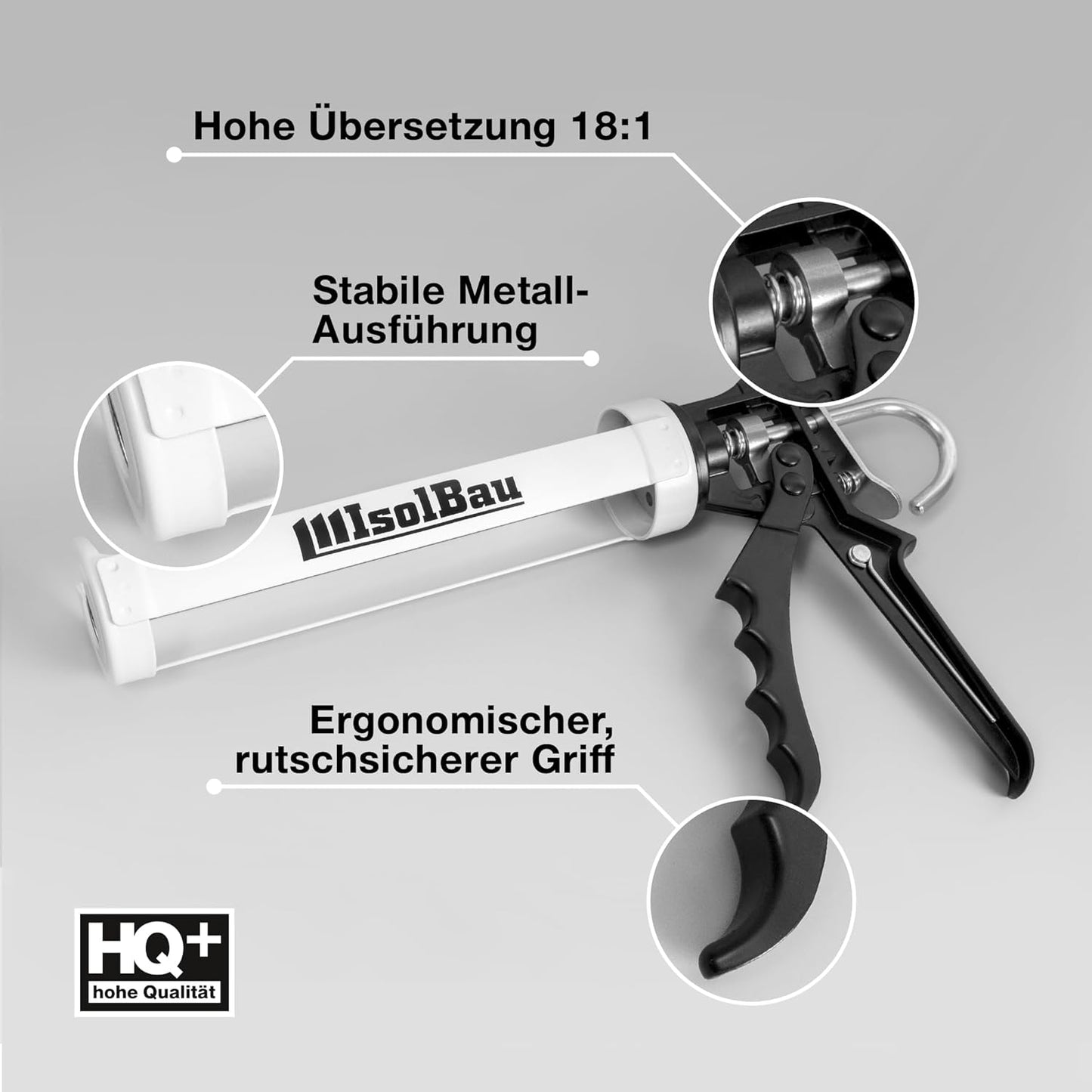 Auspresspistole 3500 für Kartuschen bis 310 ml