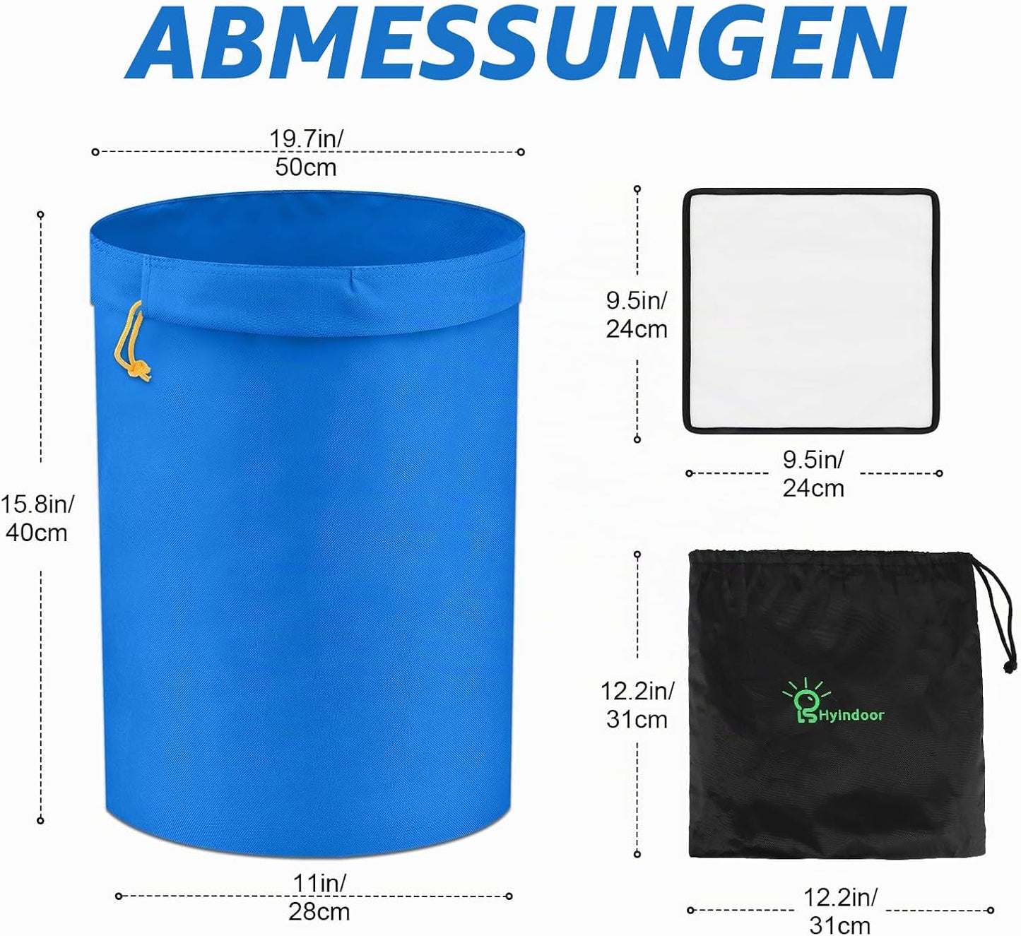 5er-Set Bubble Bag, 5 Gallonen 5 Beutel