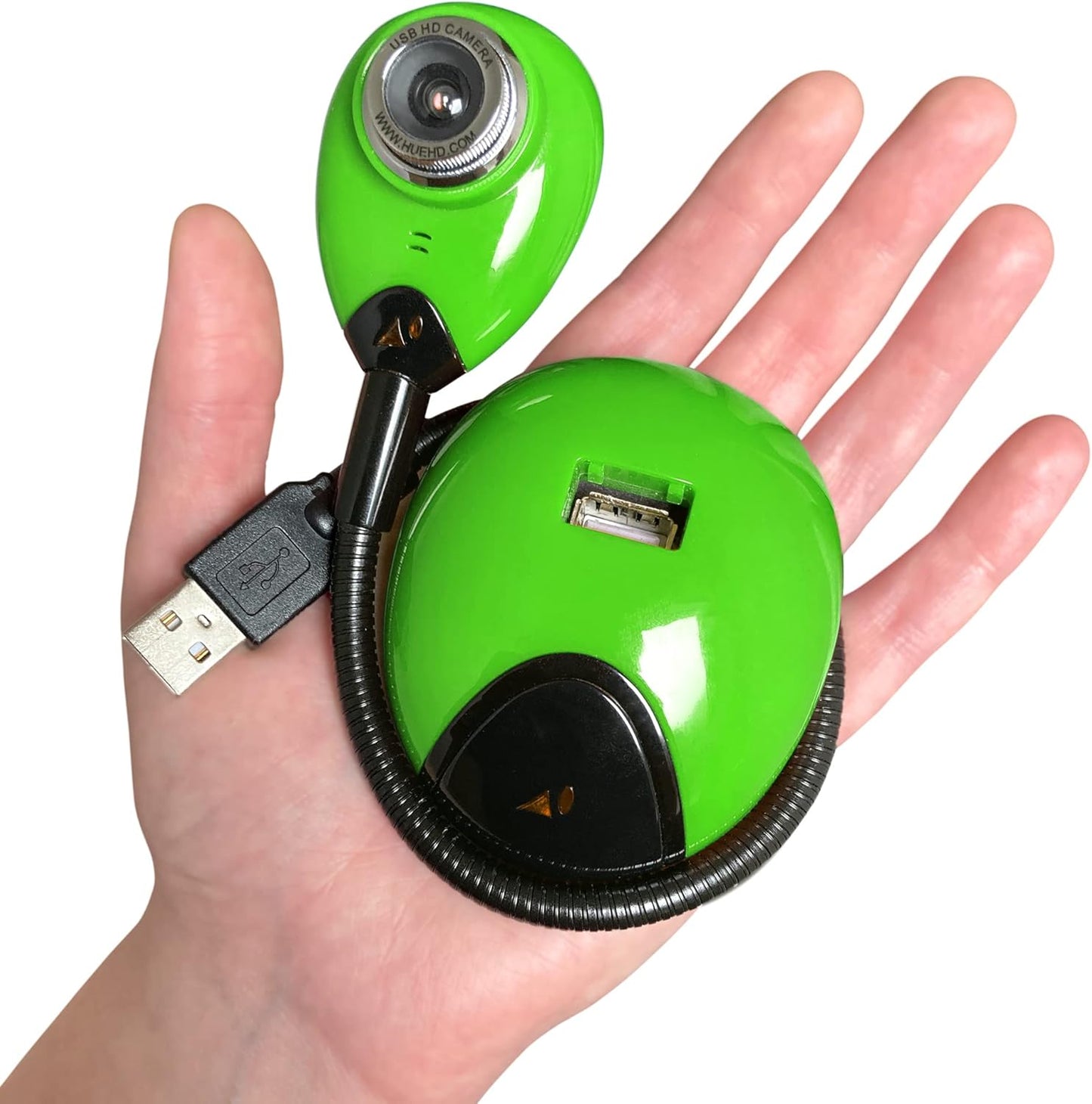 Mobile USB Kamera und Visualizer mit Tragetasche, Kamera in Grün mit Tragetasche