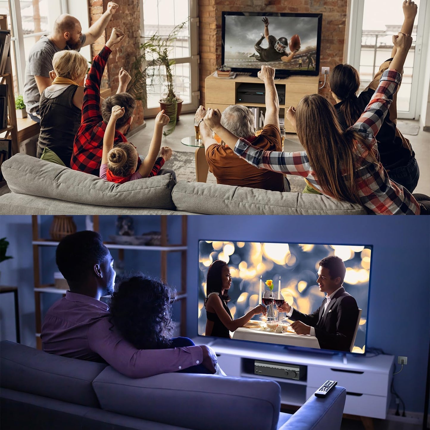 4K Antennenkabel Koaxialkabel für TV, 12,5m Weiß