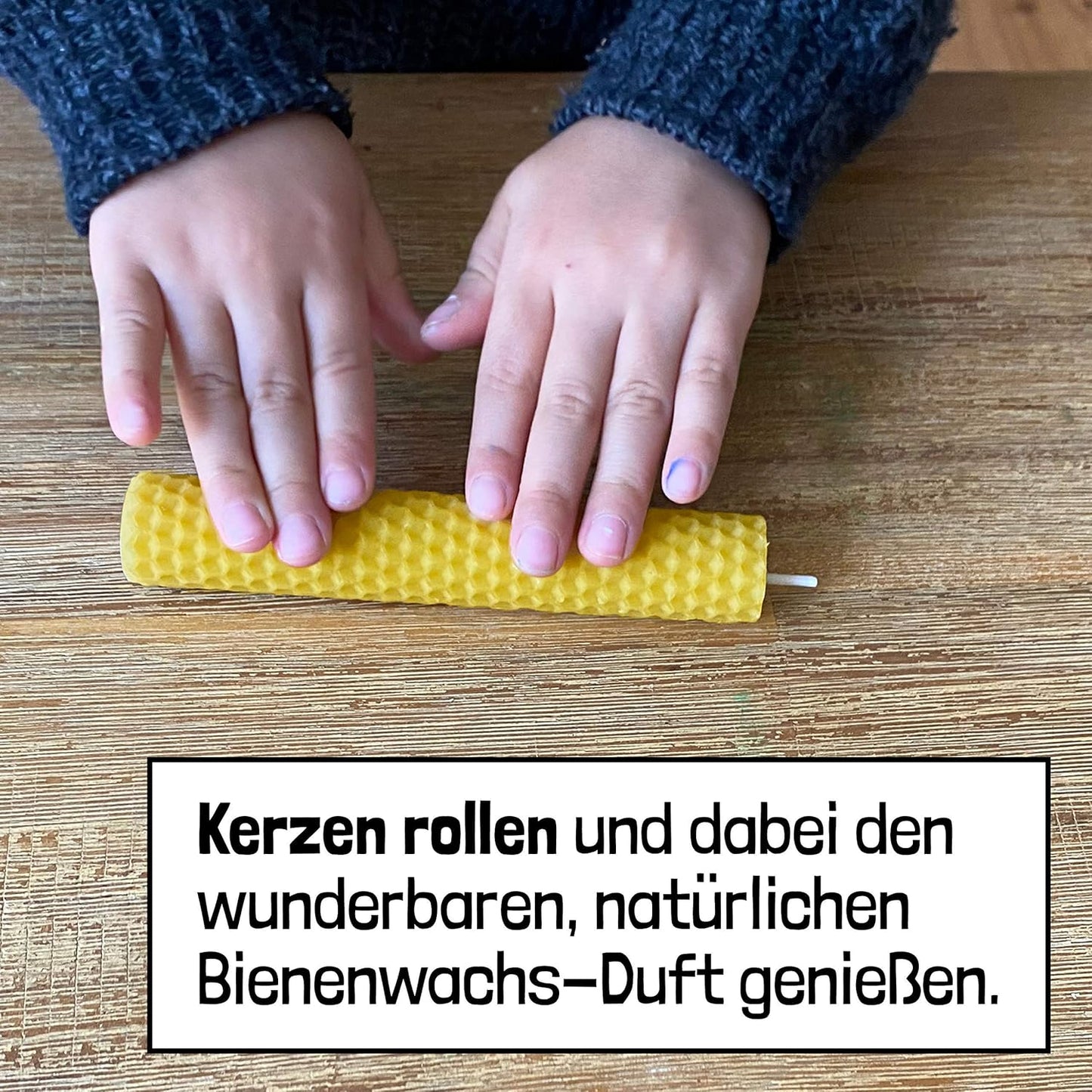 Bienenwachskerzen Bastelset