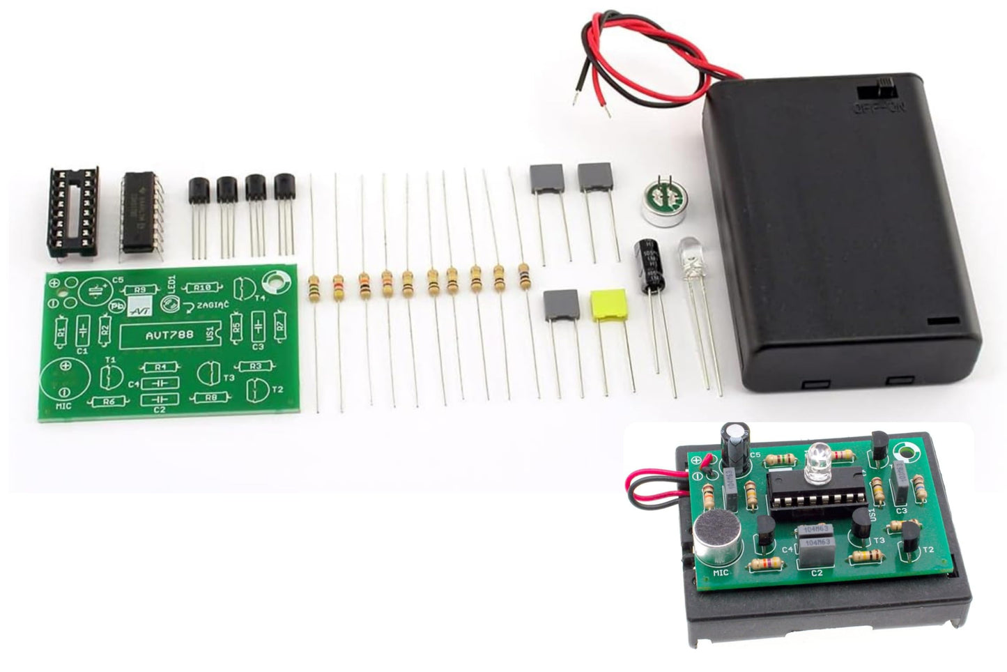 DIY Elektronik Übungsplatine