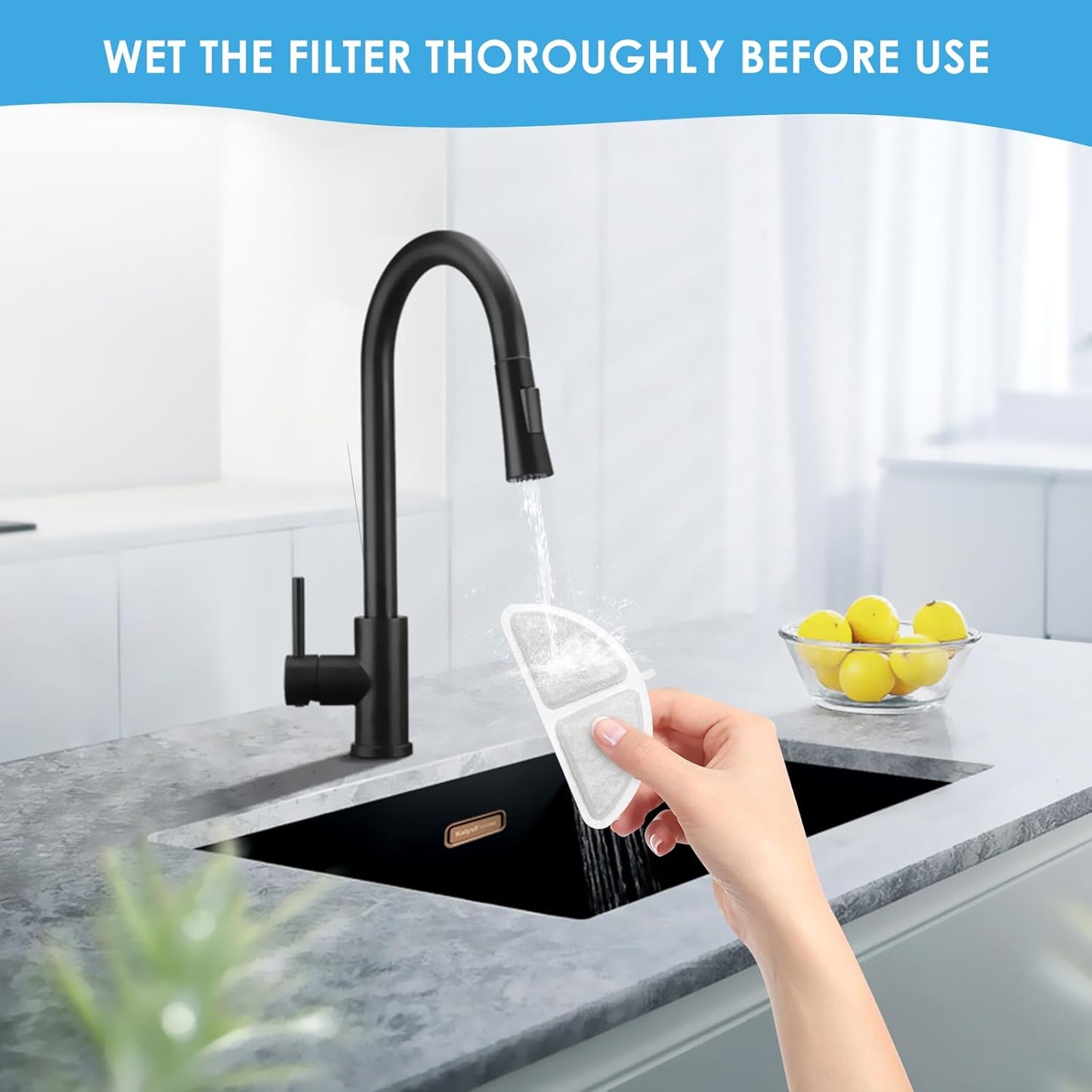 Ersatzfilter-Set für Katzenbrunnen P9, Ersatzfilter - 10 Stück Ersatzfilter und 2 Vorfilterschwämme
