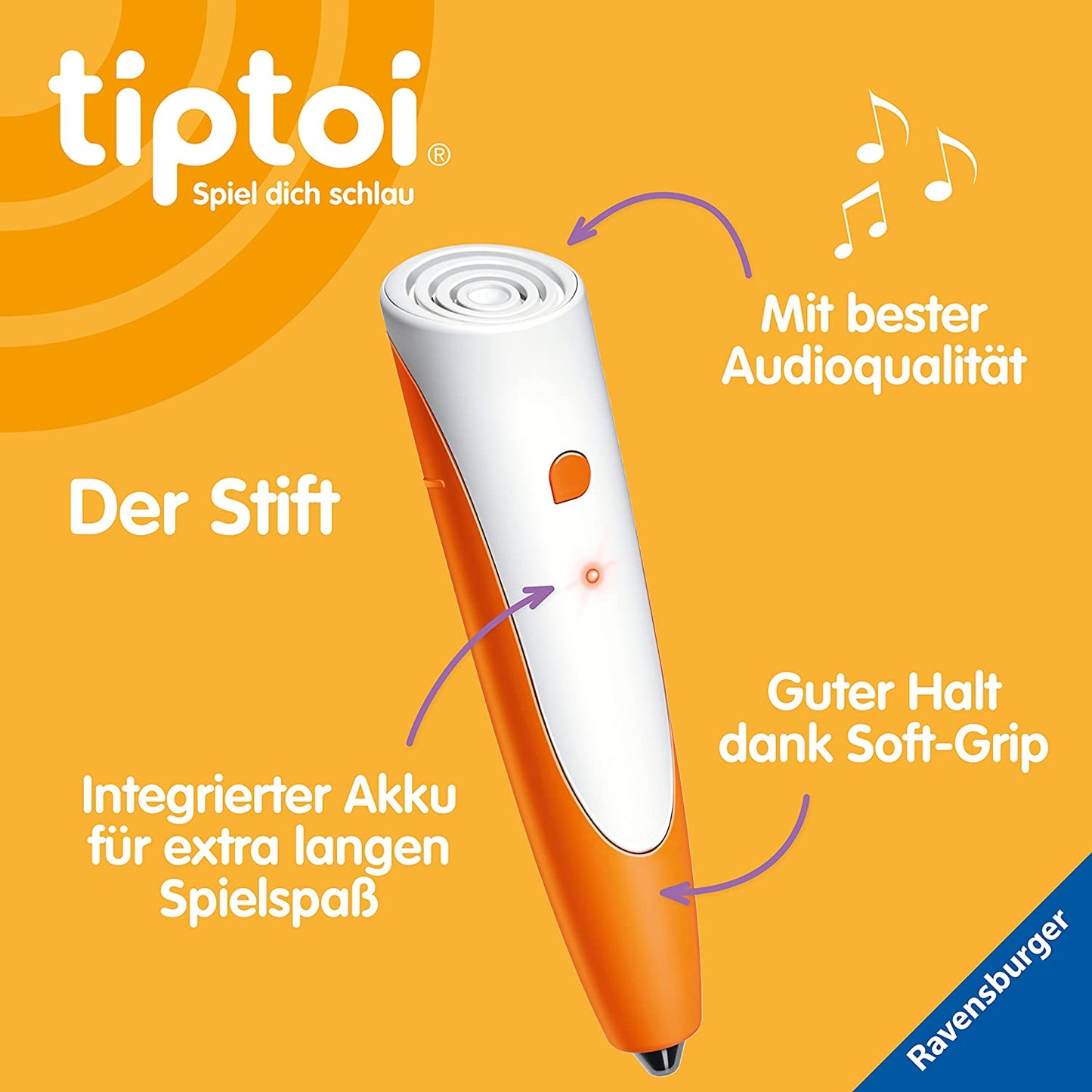 tiptoi Starter-Set: Mein Wörter-Bilderbuch Kindergarten, Lernbuch, Traditionell