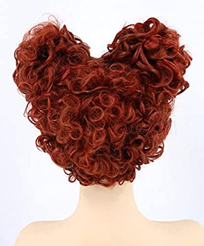 Winifred Sanderson Hexen-Kostümperücke, Rotbraun