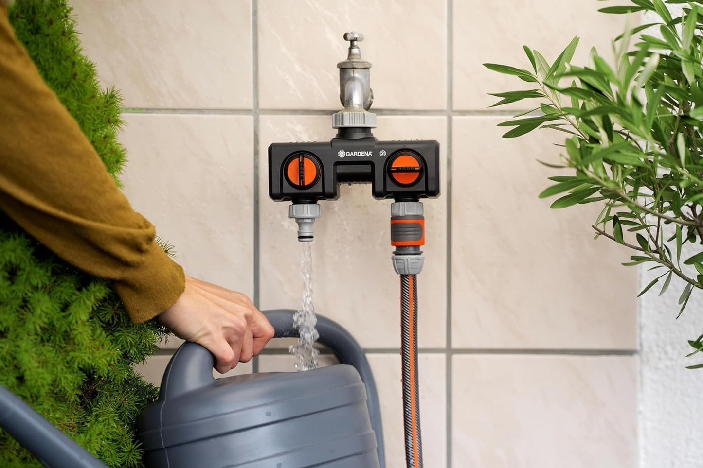 2-Wege-Wasserverteiler für Bewässerungssysteme, 2-Wege-Verteiler