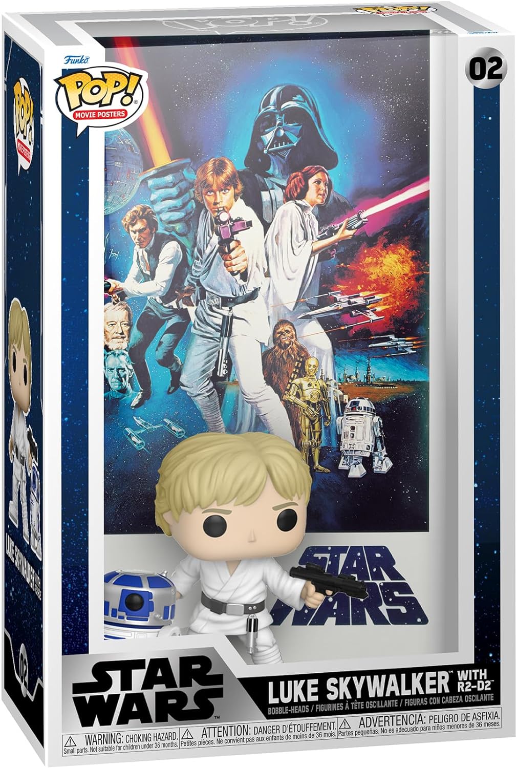 POP! Movie Poster Star Wars Luke Skywalker R2-D2 (02)