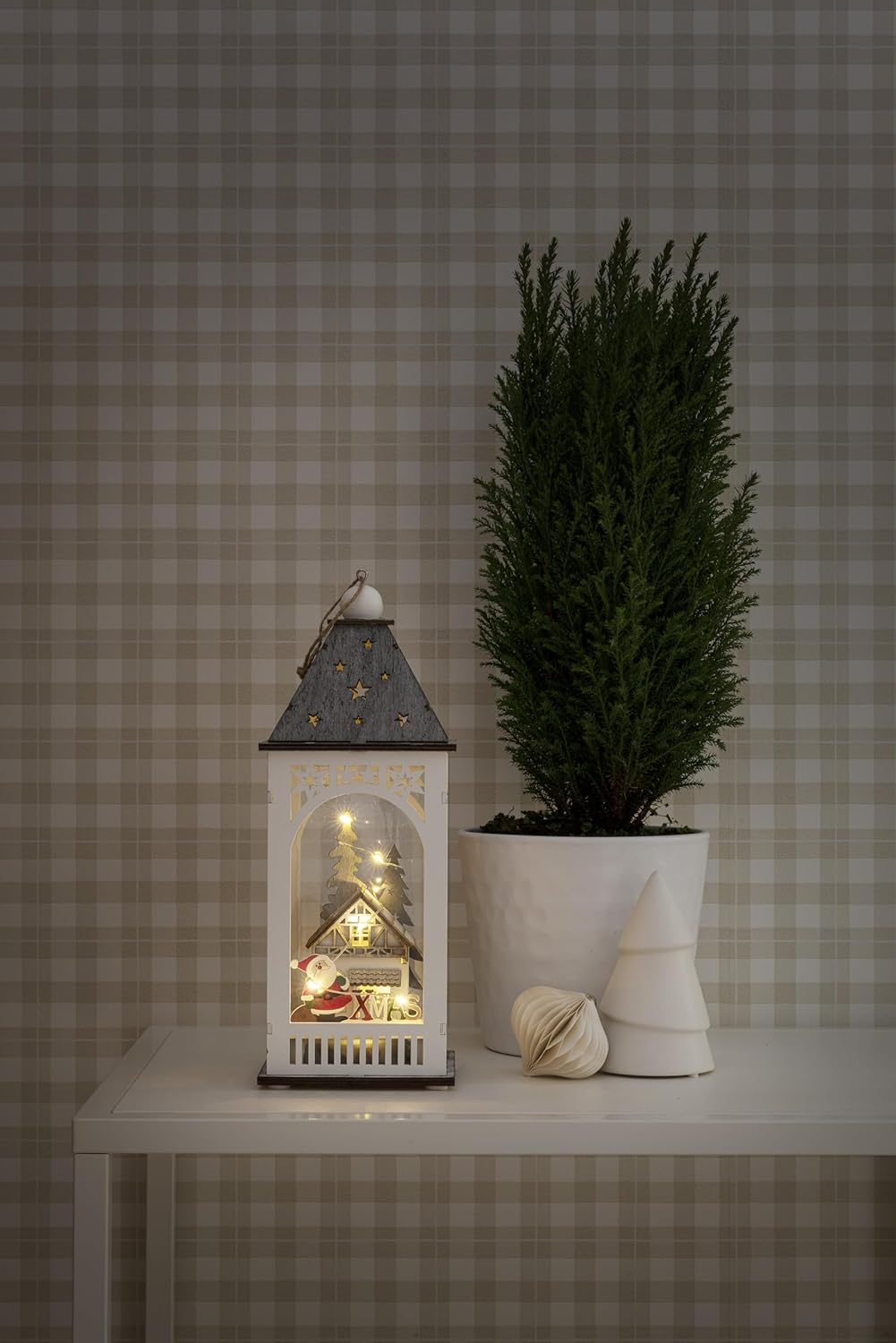 LED-Laterne mit Timer