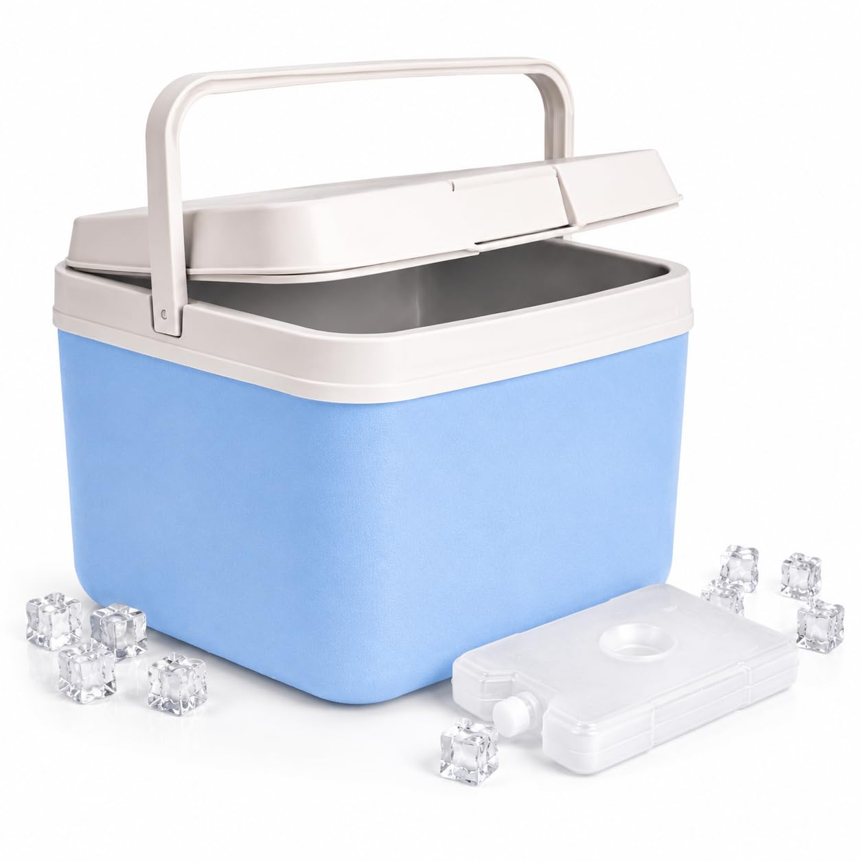 Kühlbox mit Kühlelement, Blau