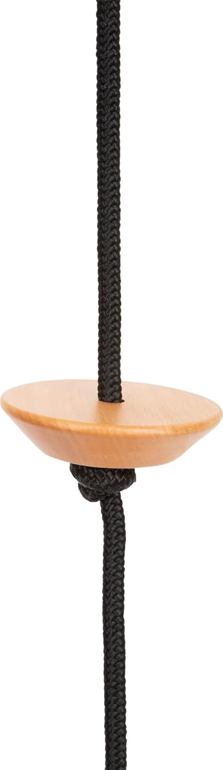 Tellerschaukel mit Kletterseil, Tellerschaukel mit Kletterseil