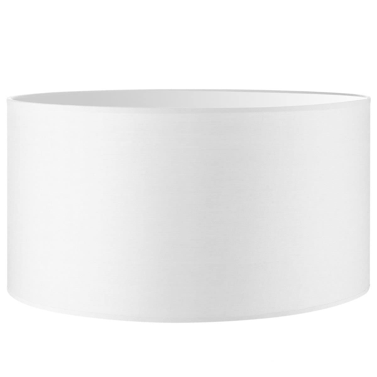 Lampenschirm, Rein Weiss 50cm durchmesser 25cm höhe