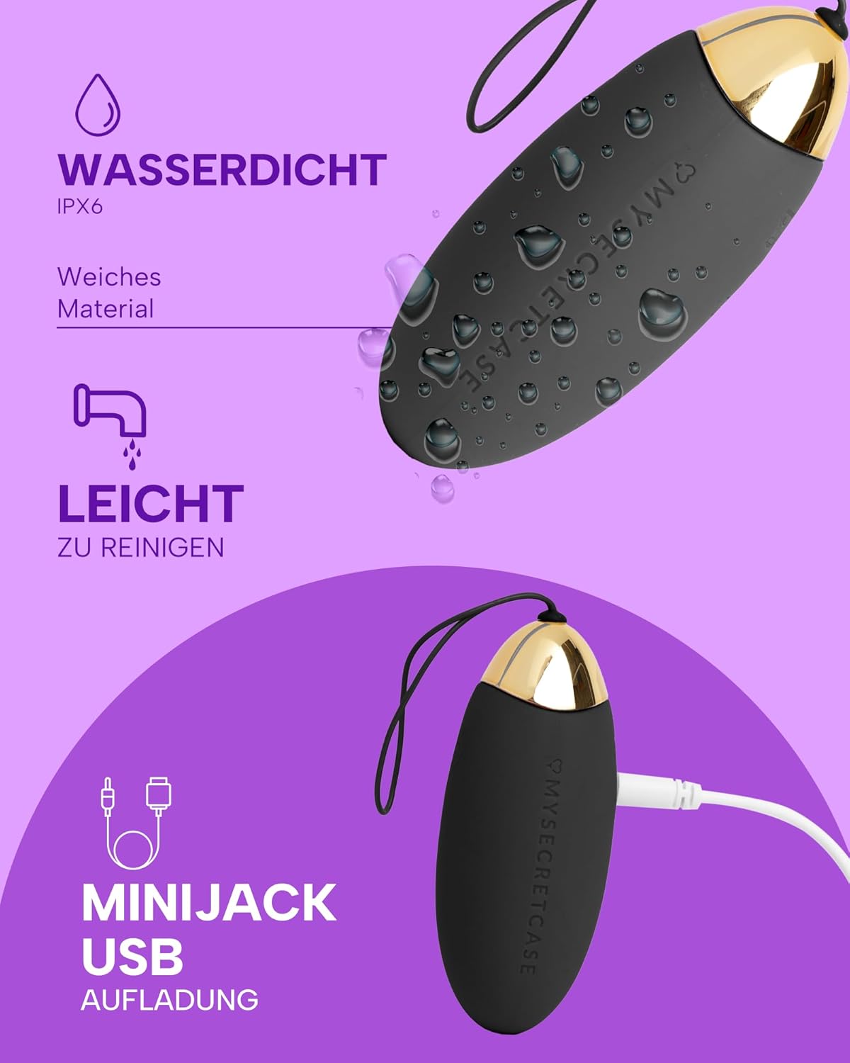 Lovetto 2.4 Vibro-Ei mit Fernbedienung
